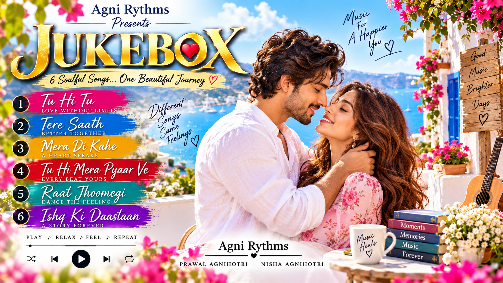 Agni Rythms romantic jukebox artwork